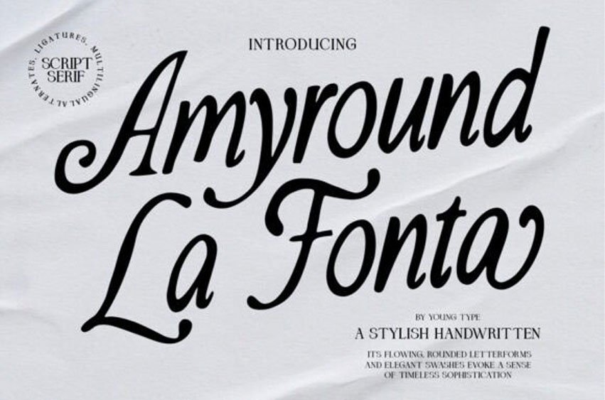 Amyround La Fonta Font