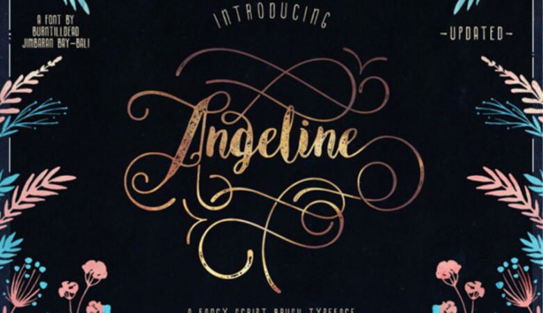 Angeline Brush Font