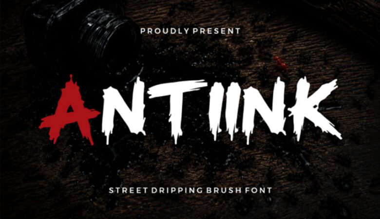 Antiink Font
