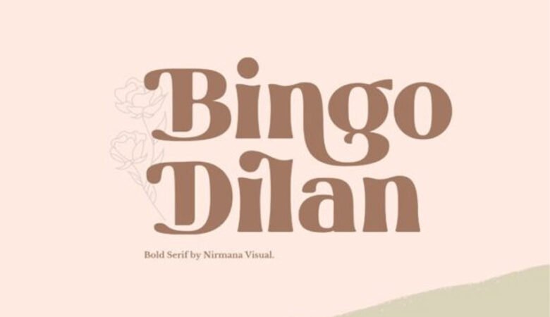 Bingo Dilan Font
