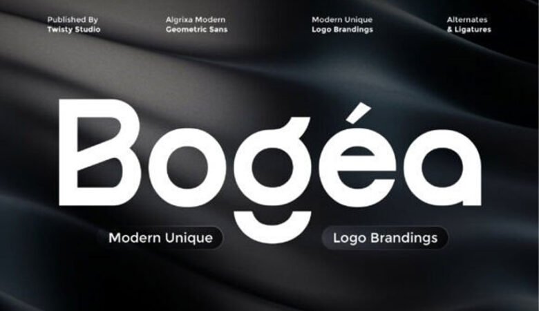 Bogea Font