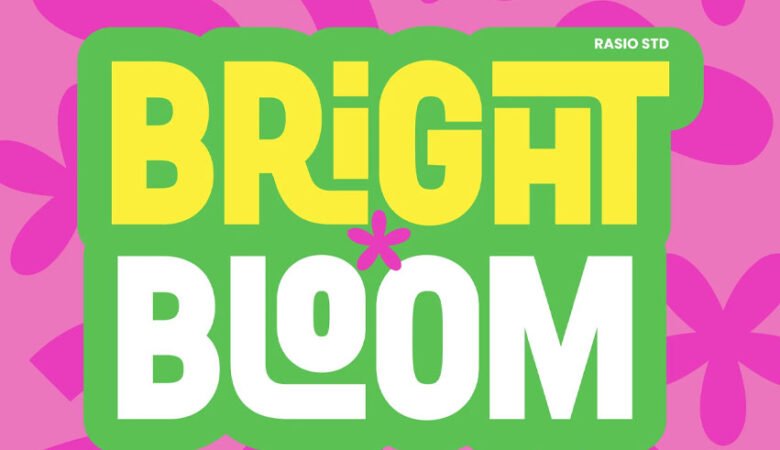 Bright Bloom Font