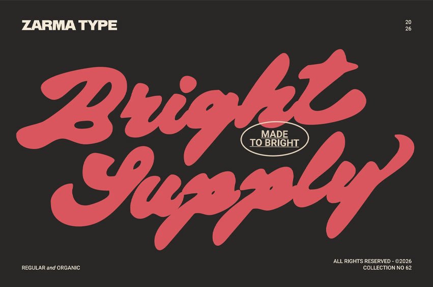 Bright Supply Font
