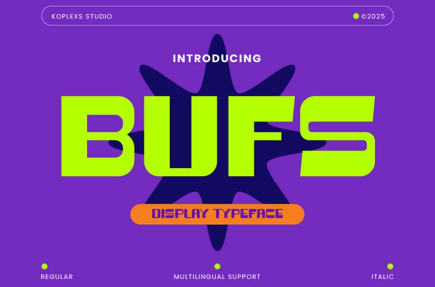 Bufs Font