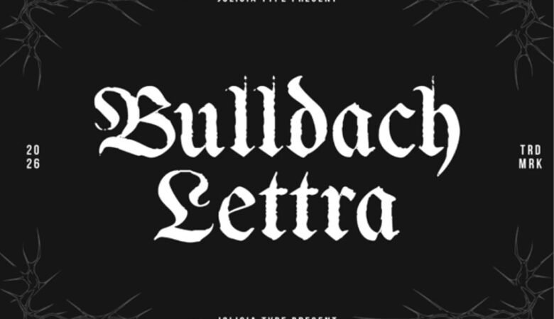 Bulldach Lettra Font