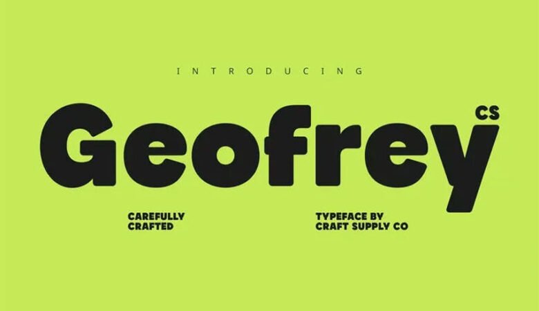 CS Geofrey Font