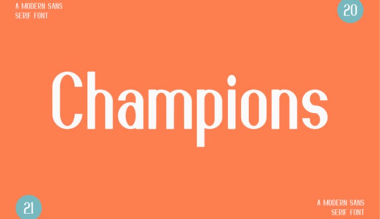 Champions Font