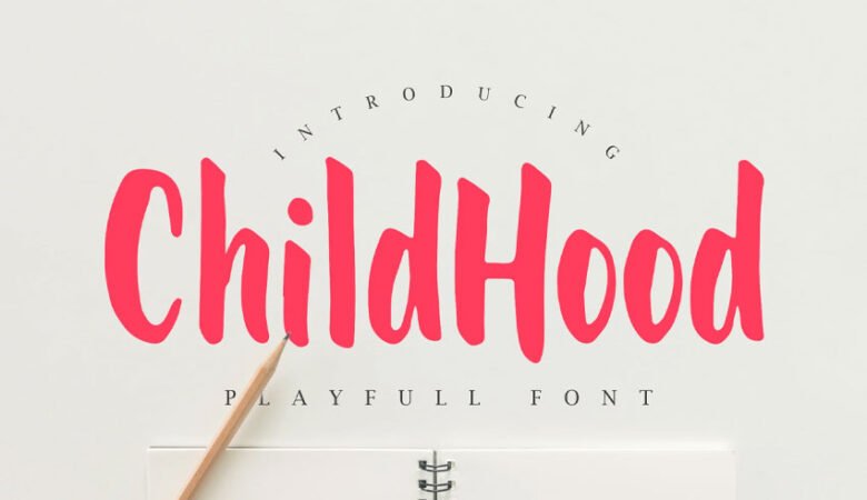 Childhood Playful Font