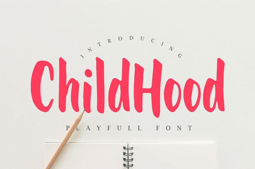 Childhood Playful Font