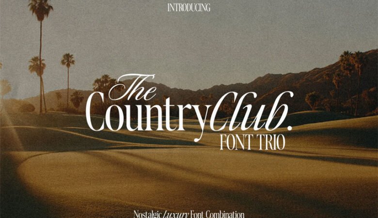 Country Club Font