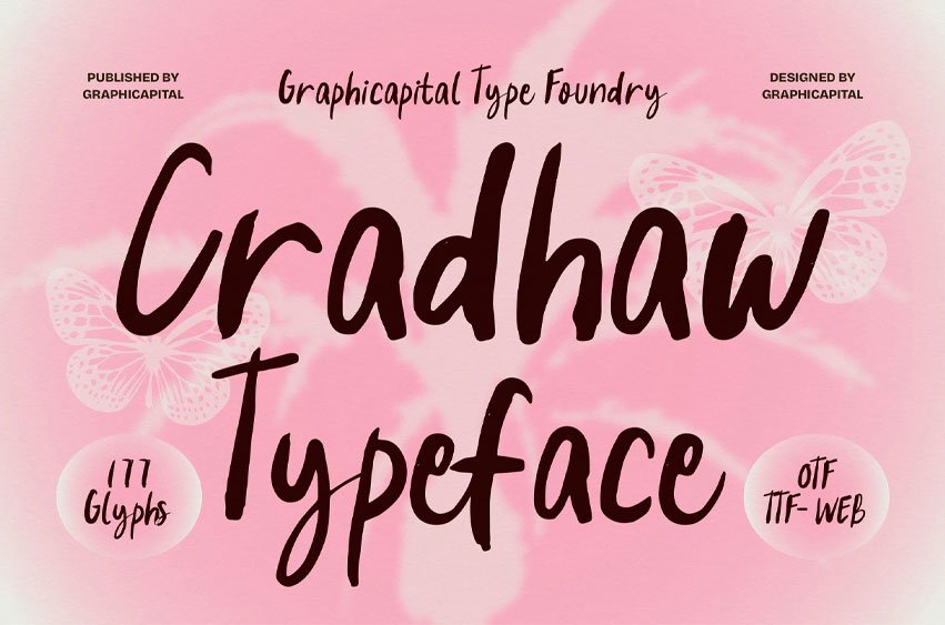 Cradhaw Font