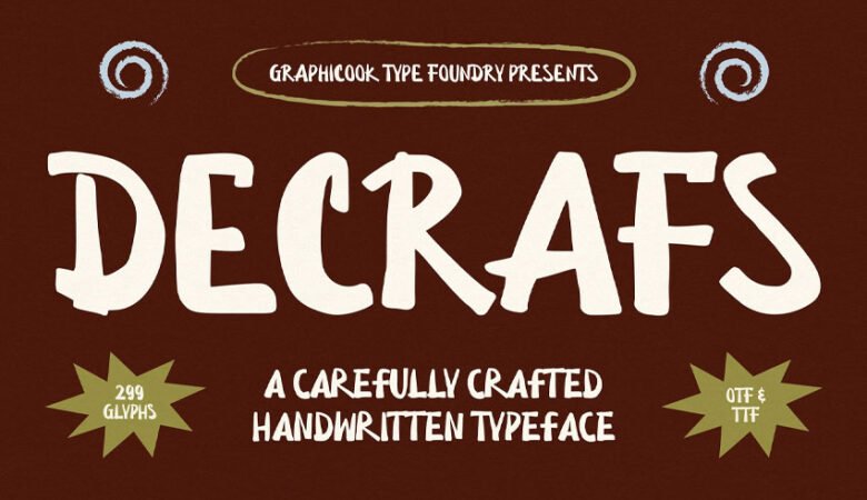 Decrafs Font