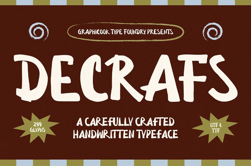Decrafs Font