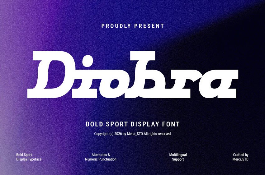 Diobra Font