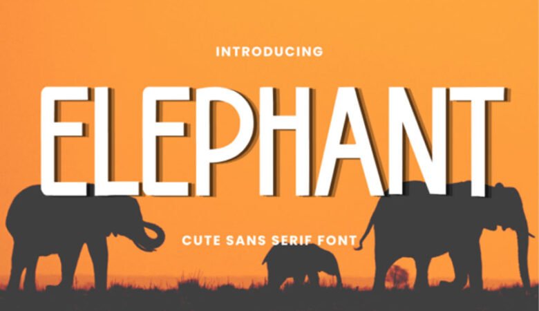 Elephant Font