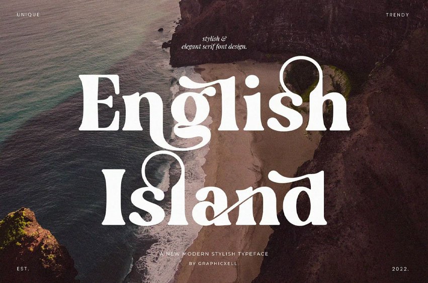English Island Font