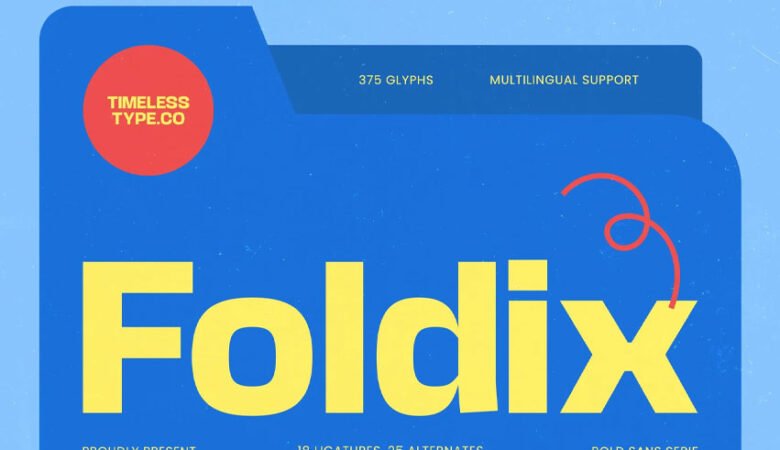 Foldix Font