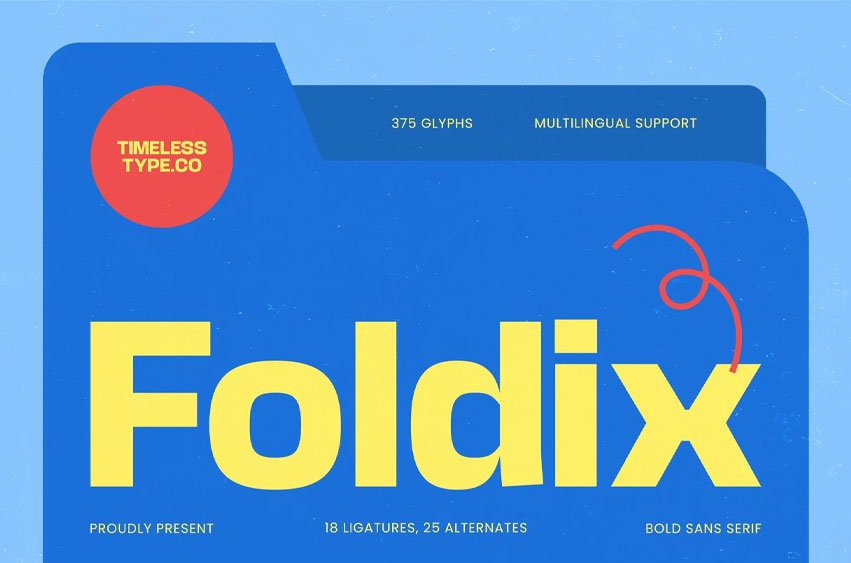 Foldix Font