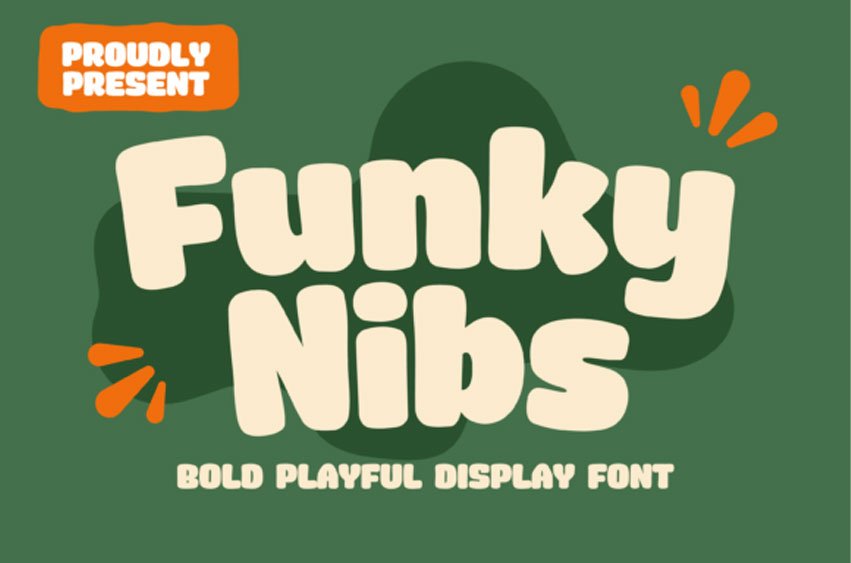 Funky Nibs Font