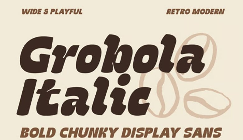Grobola Italic Font