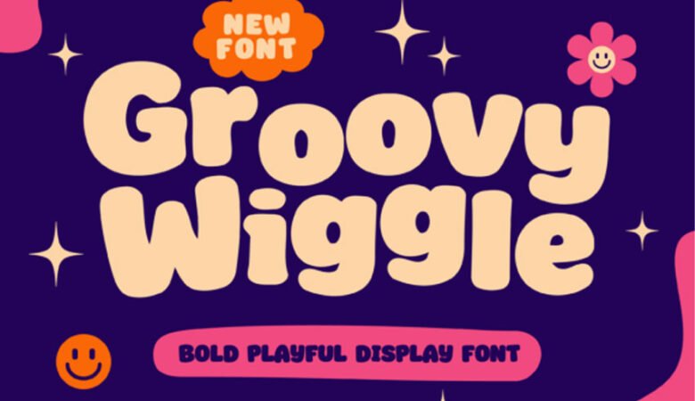 Groovy Wiggle Font