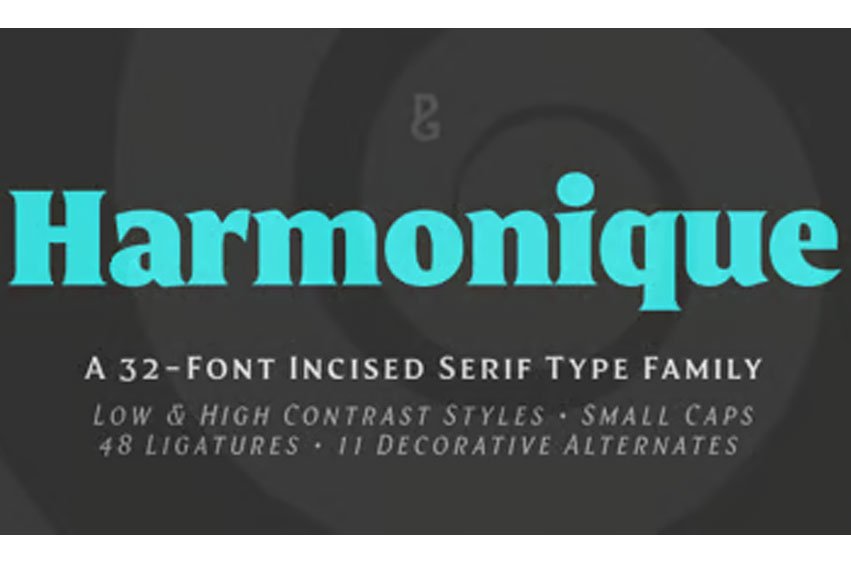 Harmonique Font