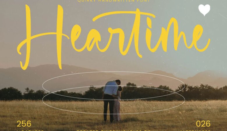 Heartime Font