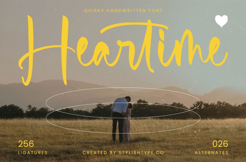 Heartime Font