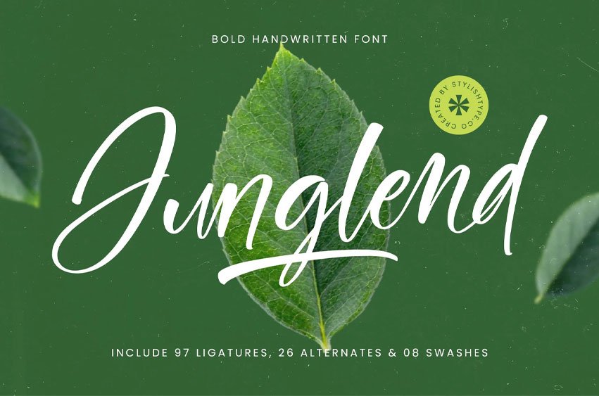 Junglend Font