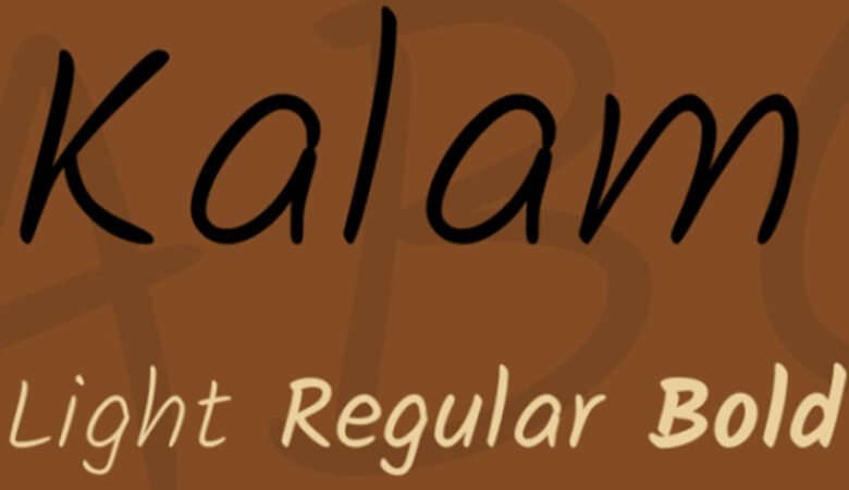Kalam Font