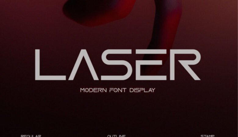 Laser Font