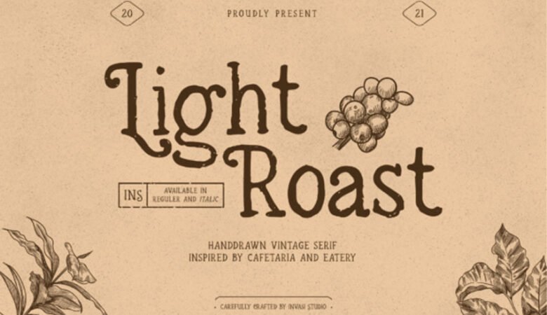 Light Roast Font