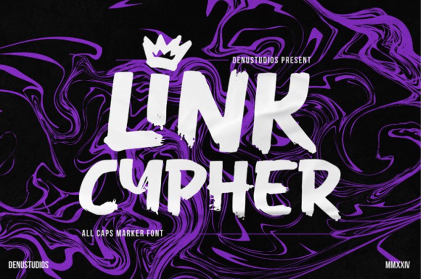 Link Cypher Font