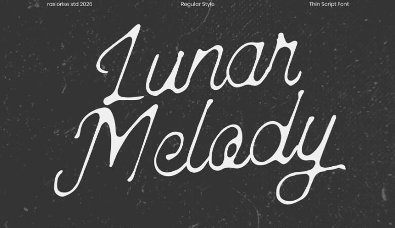 Lunar Melody Font
