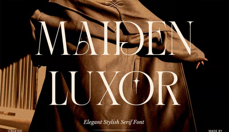Maiden Luxor Font