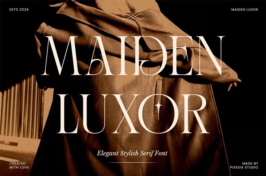 Maiden Luxor Font