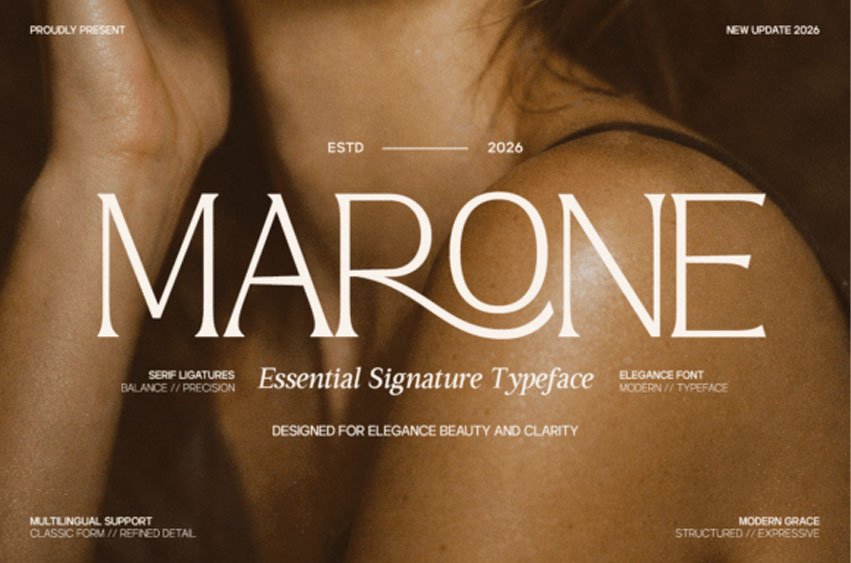 Marone Font