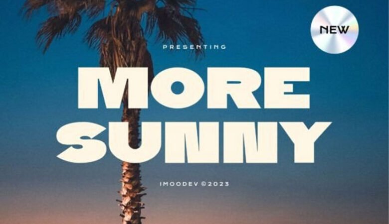 More Sunny Font