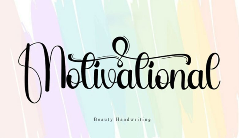 Motivational Font