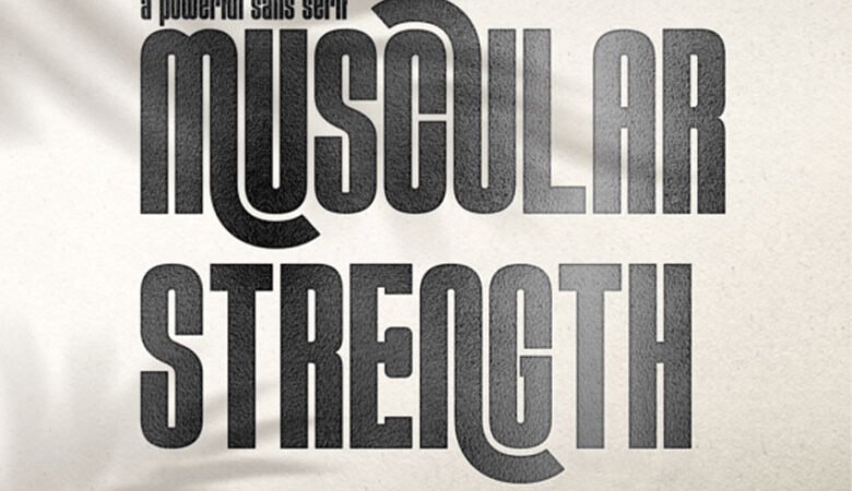 Muscular Strength Font