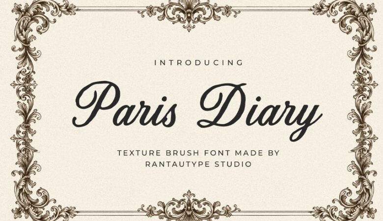 Paris Diary Font