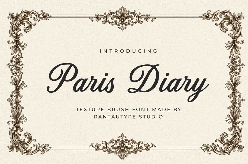 Paris Diary Font