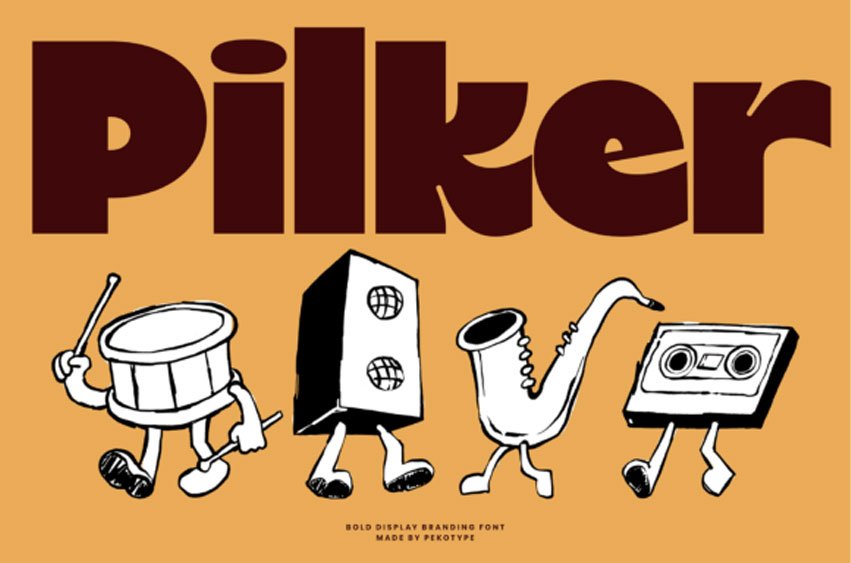 Pilker Font