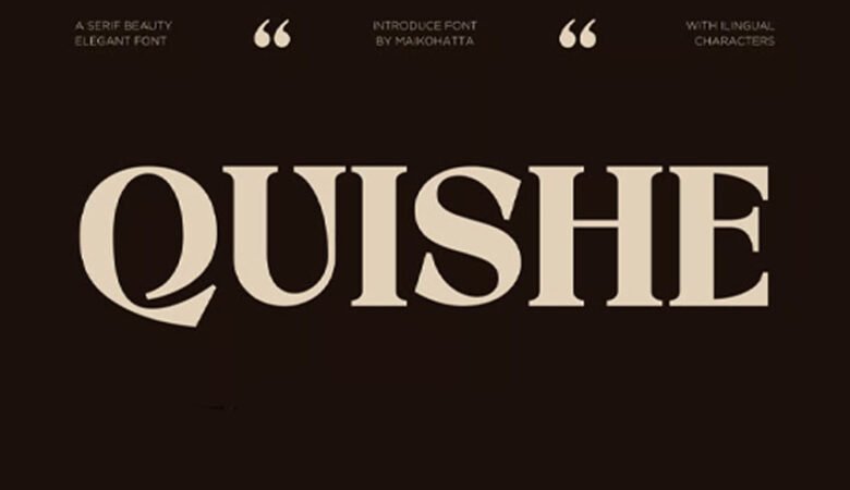 Quishe Font