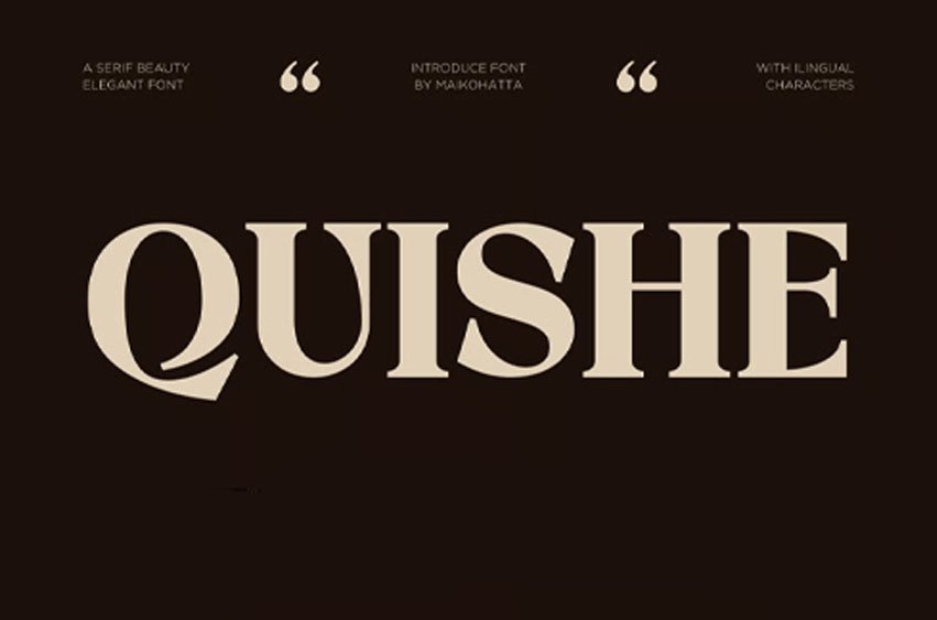 Quishe Font