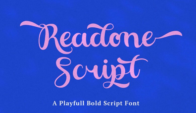 Readone Script Font