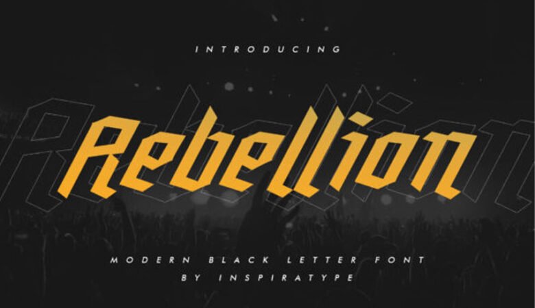 Rebellion Font