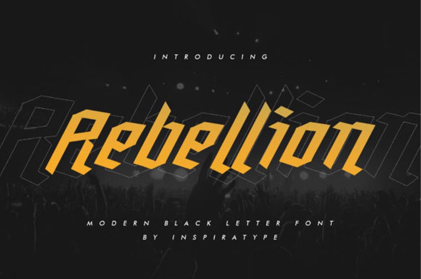 Rebellion Font