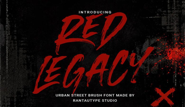 Red Legacy Font