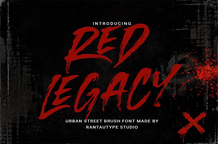 Red Legacy Font